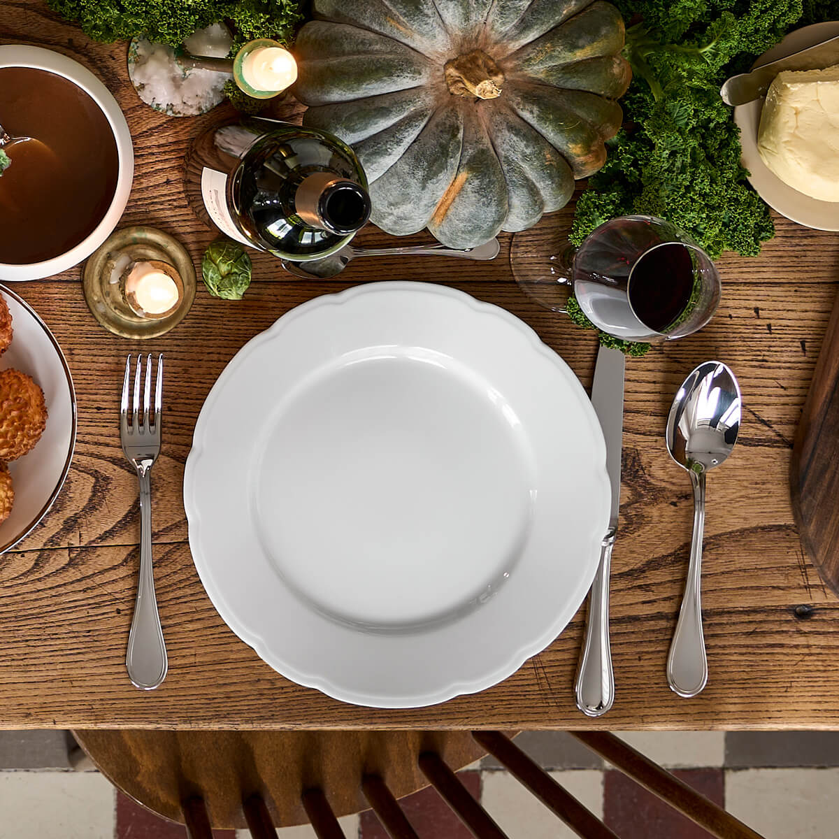 Assiette plate