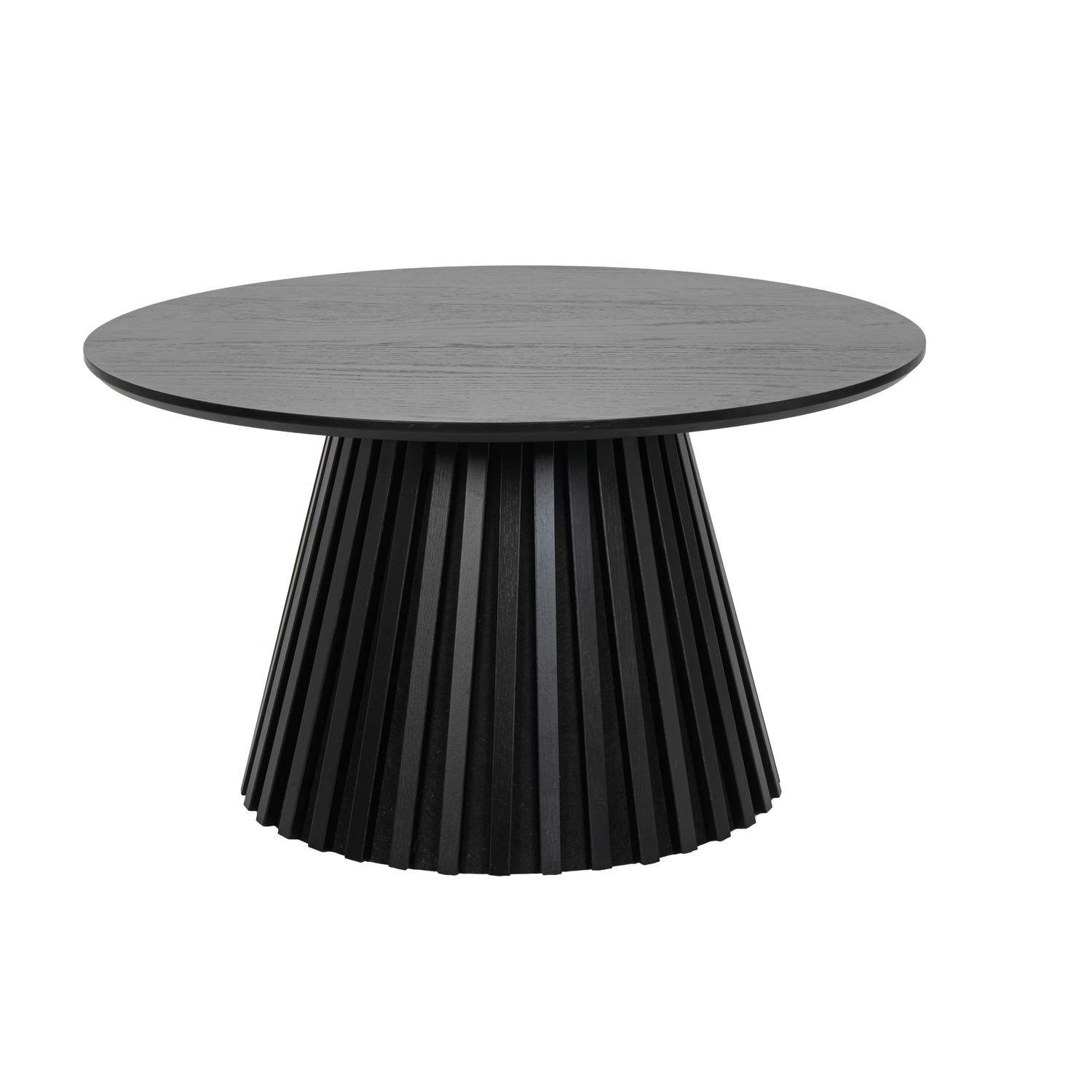 Furnhouse ronde salontafel Svendborg - Zwart - Ø 80 cm