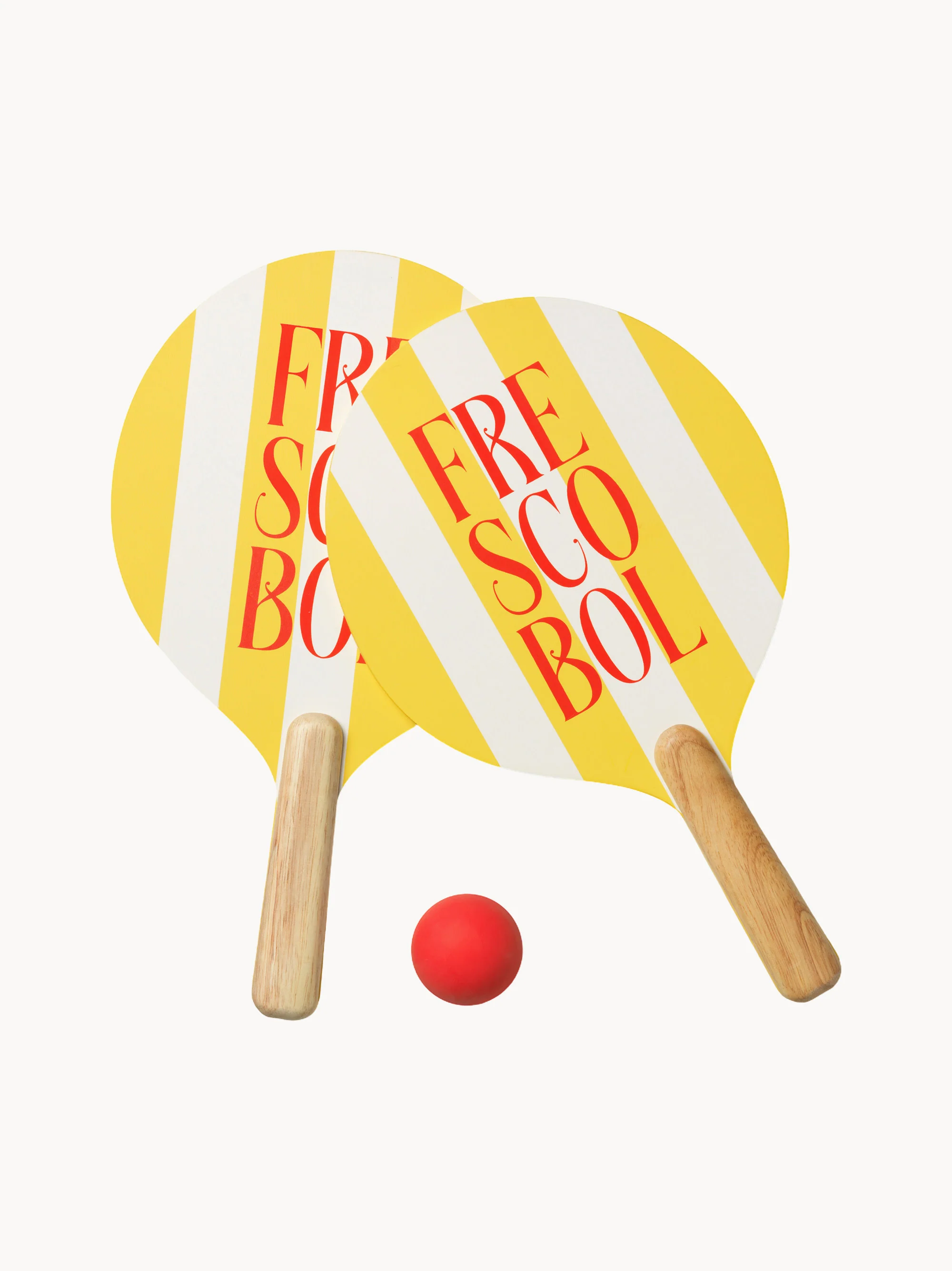 Beach Tennis Set Frescobol, 3er-Set
