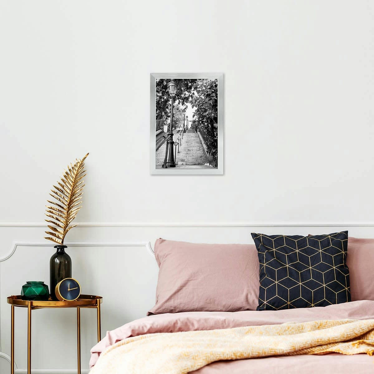 PRECIOUS - Cadre photo acier 20x30/A4 cm résine recyclée