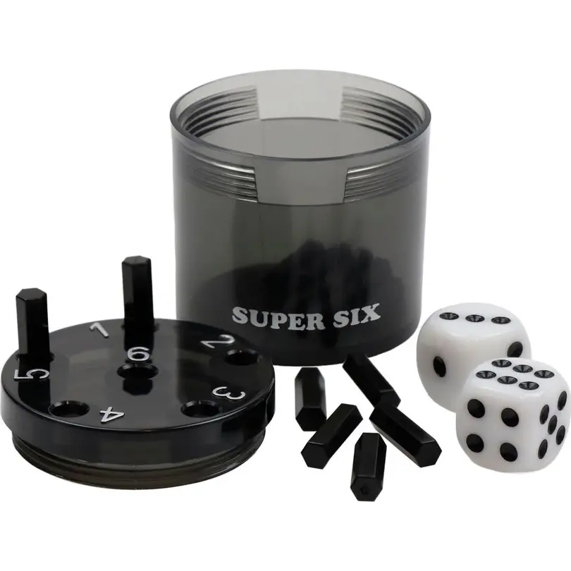 Würfelspiel 39-teilig SUPER SIX