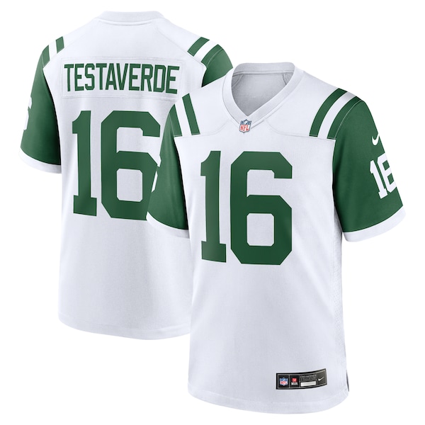 Vinny Testaverde New York Jets Nike Classic Alternate Retired Player Game Jersey - White