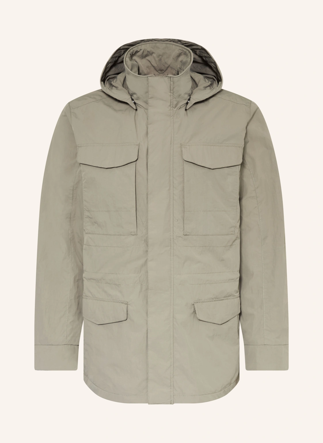 WELLENSTEYN Fieldjacket KINGSGOLD mit abnehmbarer Kapuze