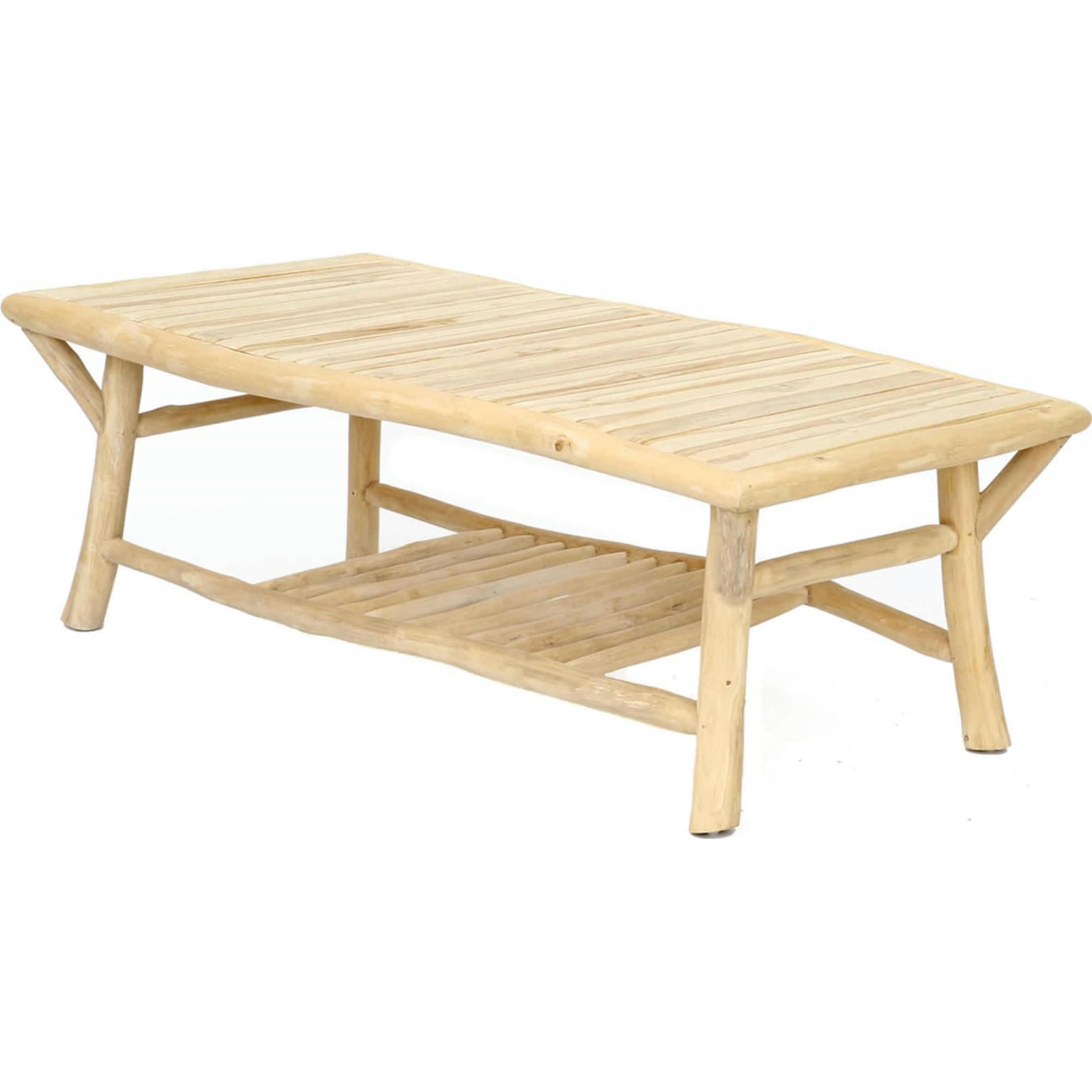 BALI BAZAR - Table basse Bois Bois clair
