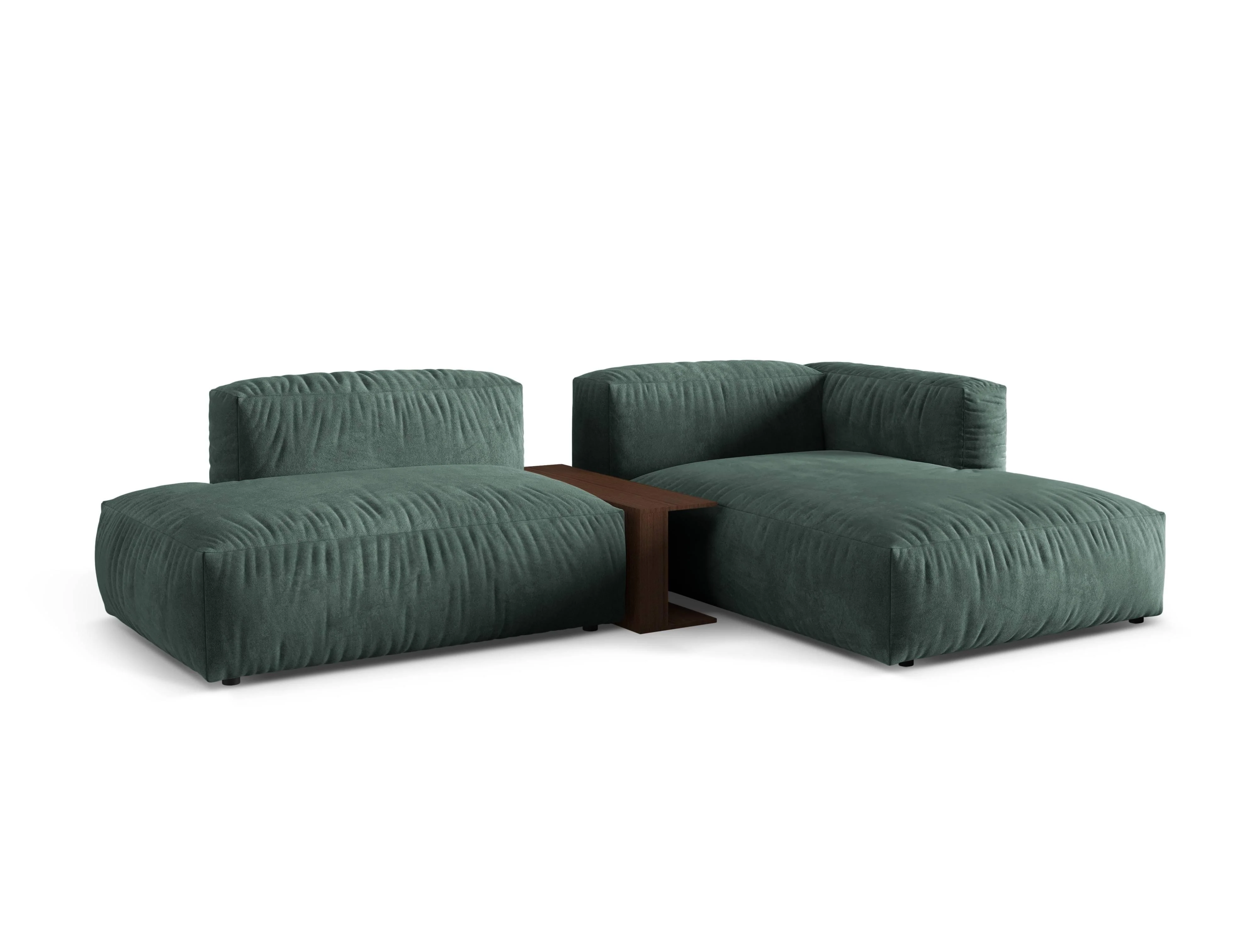 Hoekbank Martina rechts velvet