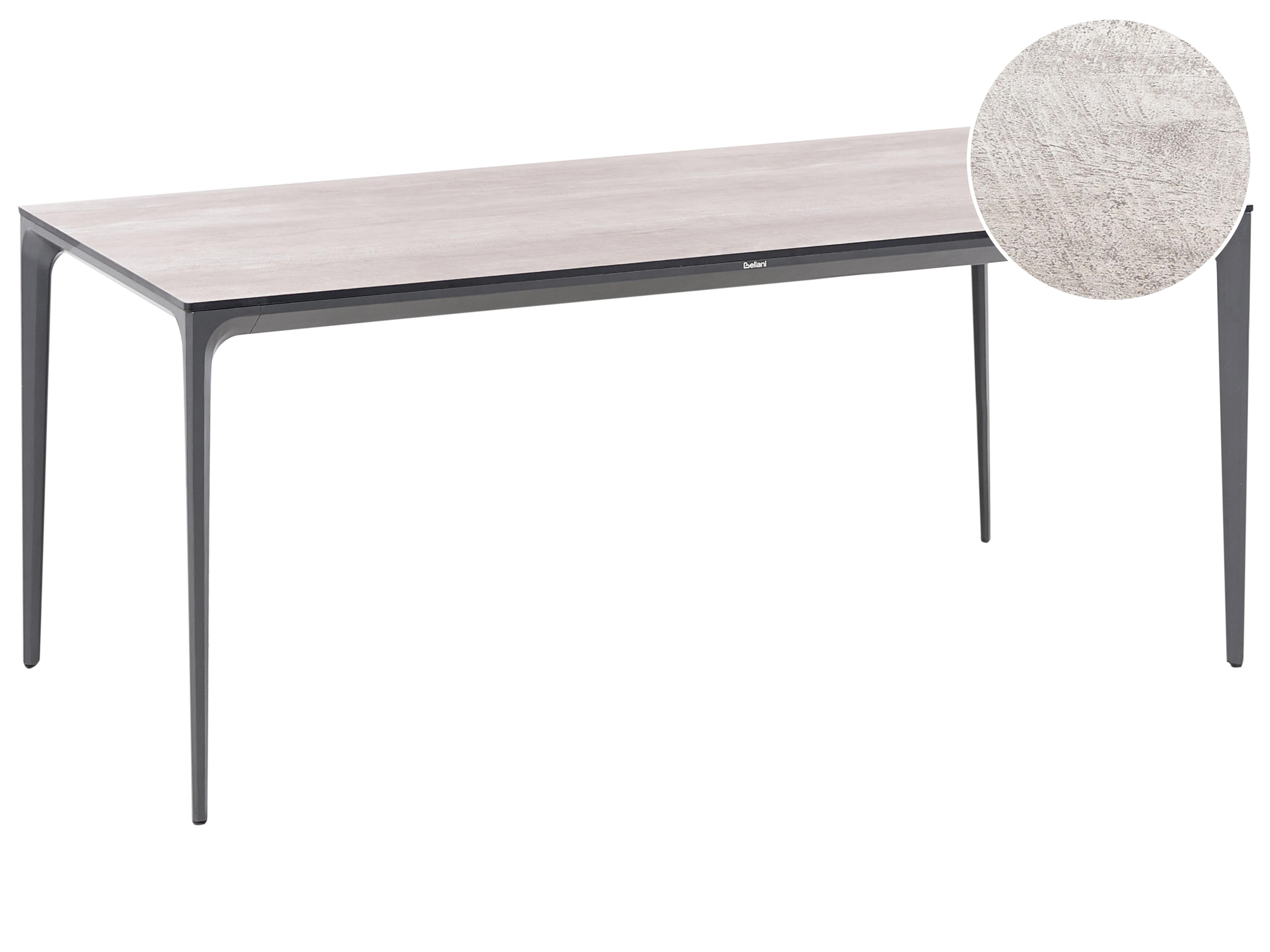 Garden Dining Table SOVARETO 180 cm 90 cm Wood-like Light Grey