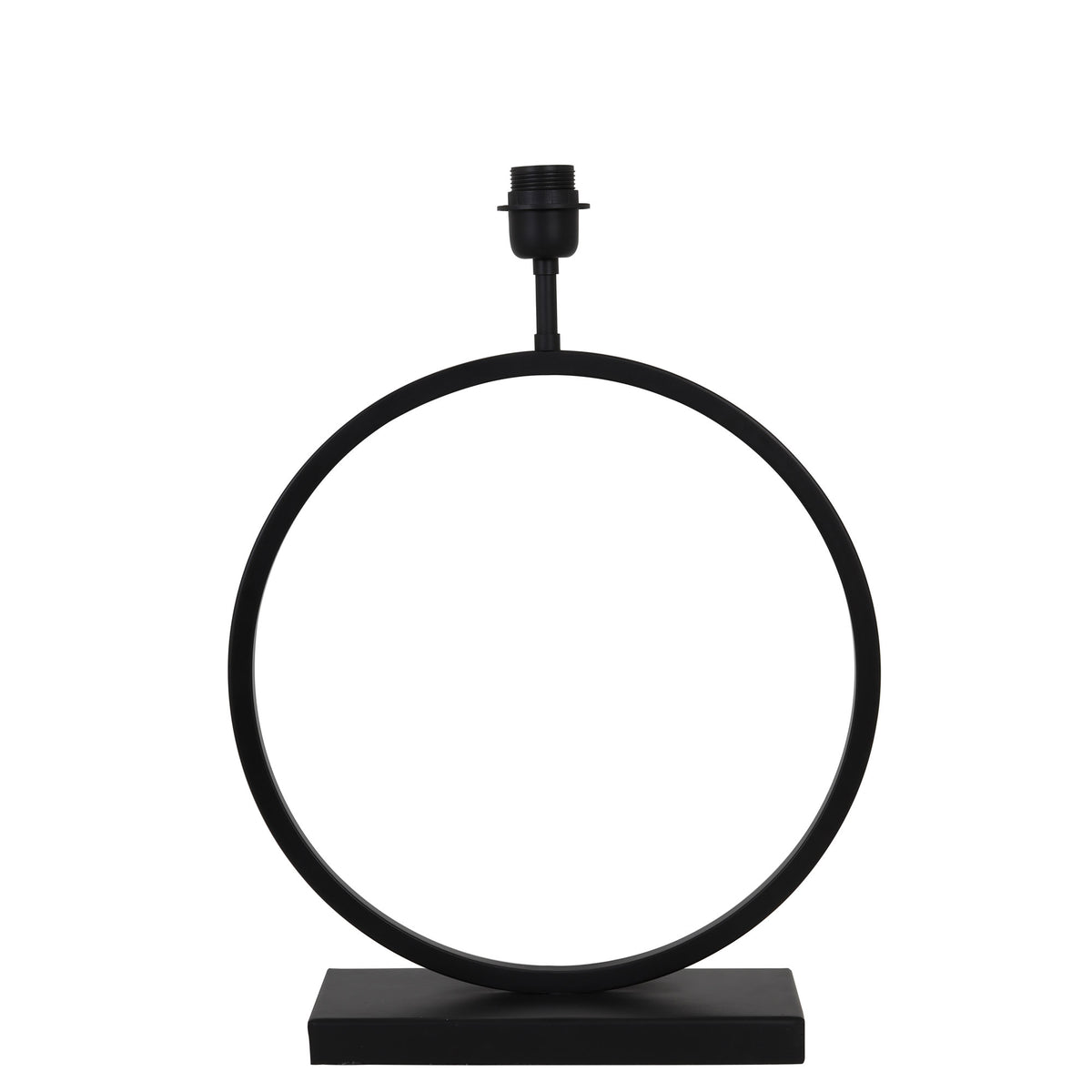 Light & Living lampvoet Liva - zwart - 40x10x57cm
