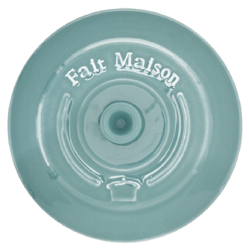 Mini cocotte ronde bleu turquoise
