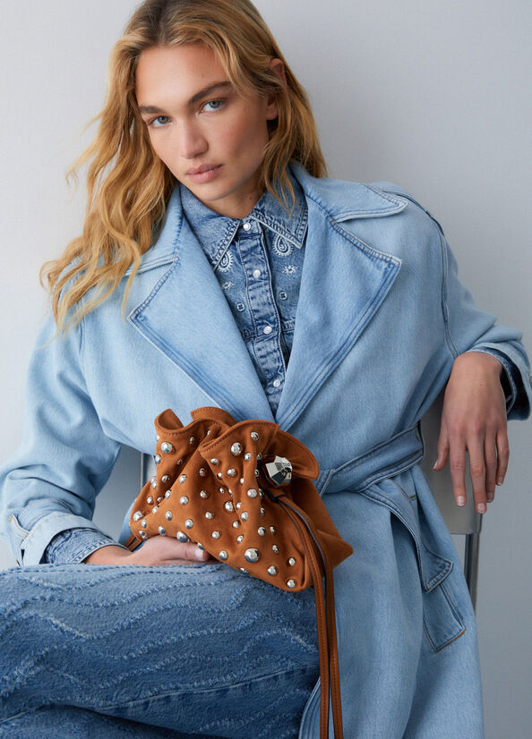 Borsa Riccy piccola con borchie