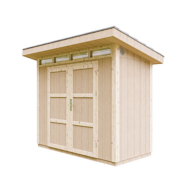 Abri de Jardin Qualité Premium 3m²/L161xL294xH239 cm M901A-CAVERN STEEL - Timbela