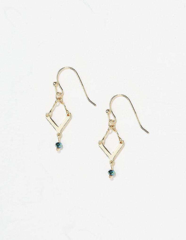 Diamond Drop Earrings