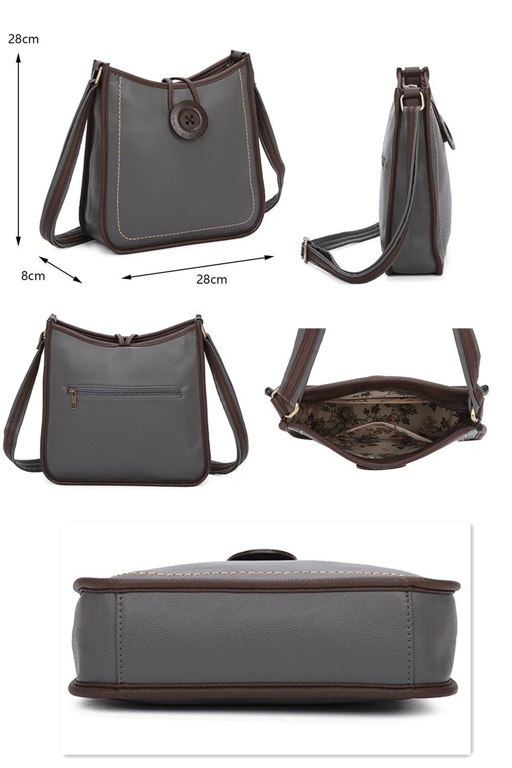 Fontanella Fashion Hava PU Button Messenger Bag