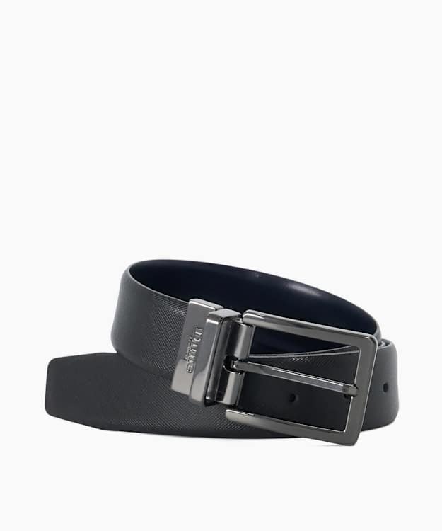 Oakem Navy - Leather Belt