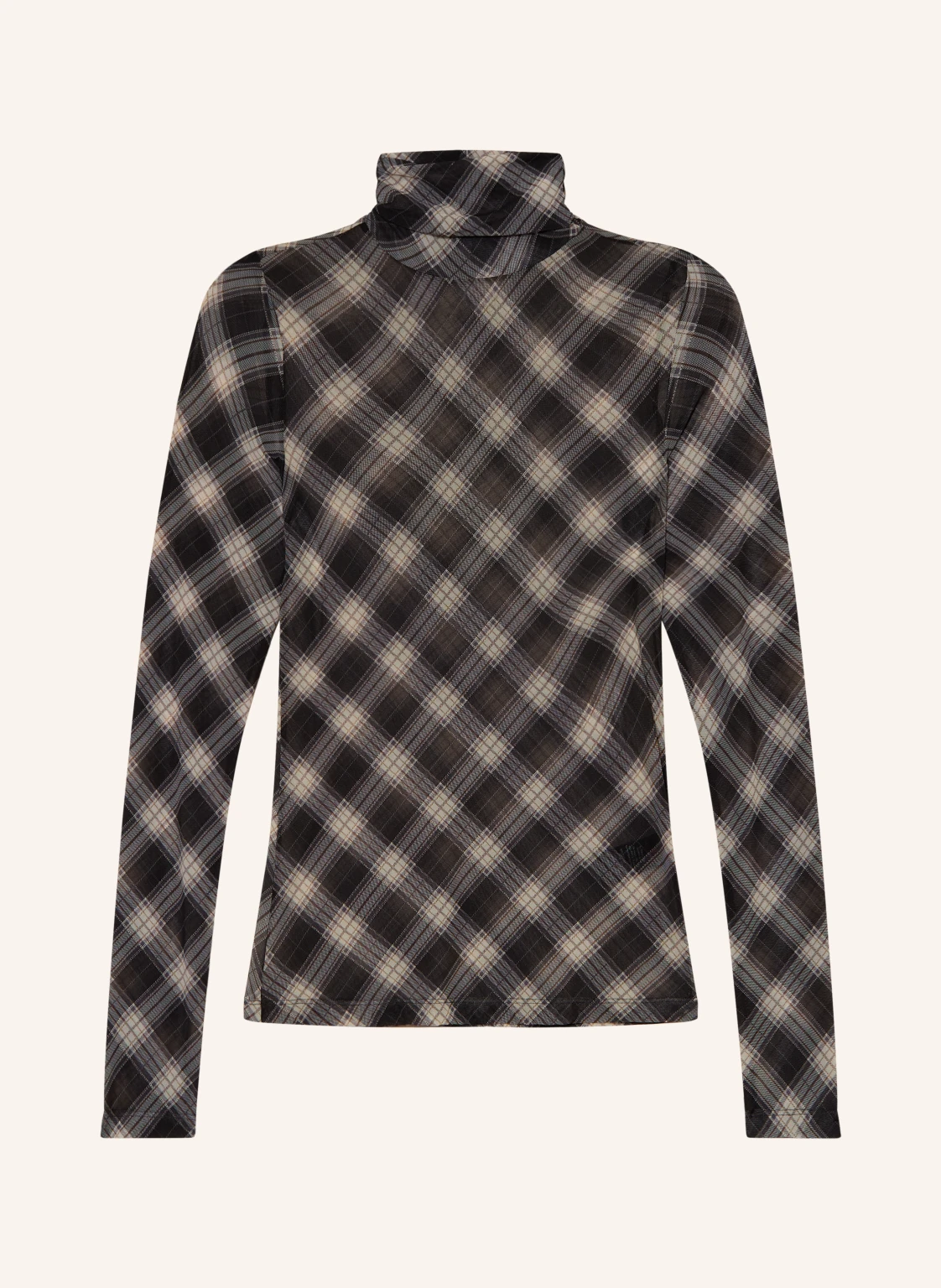 MRS & HUGS Rollkragenshirt aus Mesh