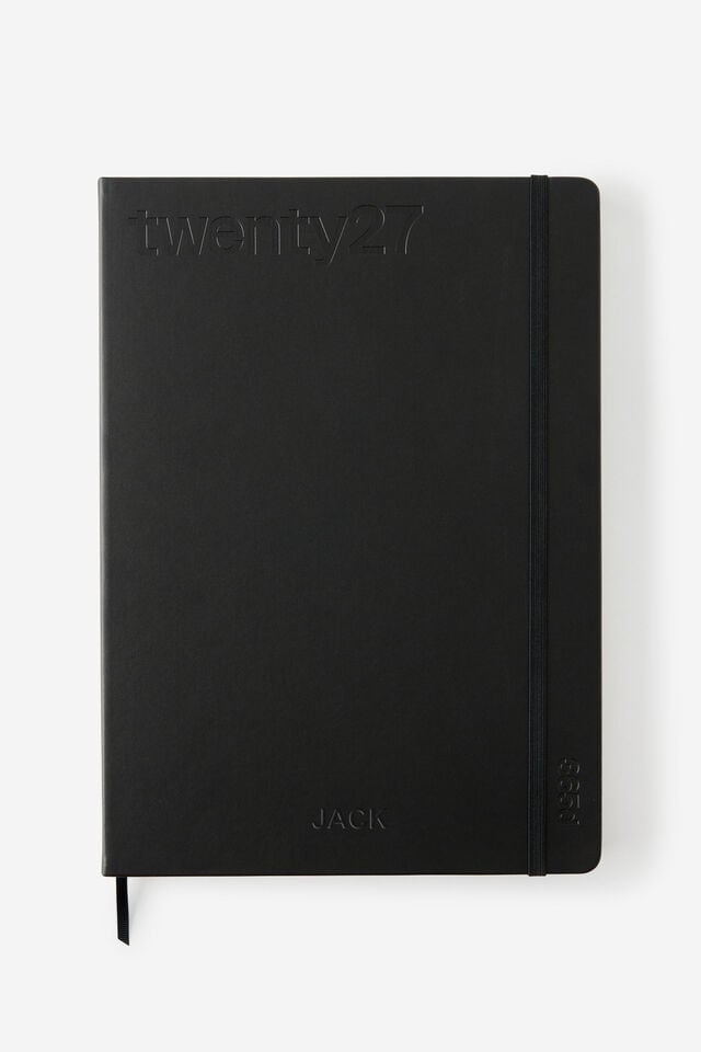 Personalised 2027 A4 Daily On Schedule Diary