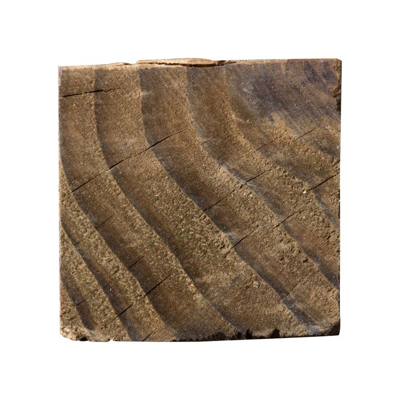 Chevron en épicéa traité 300 x 4,6 x 4,6 cm