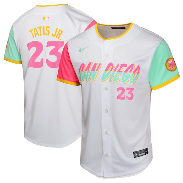 Fernando Tatis Jr. San Diego Padres Nike Youth City Connect Limited Player Jersey - White