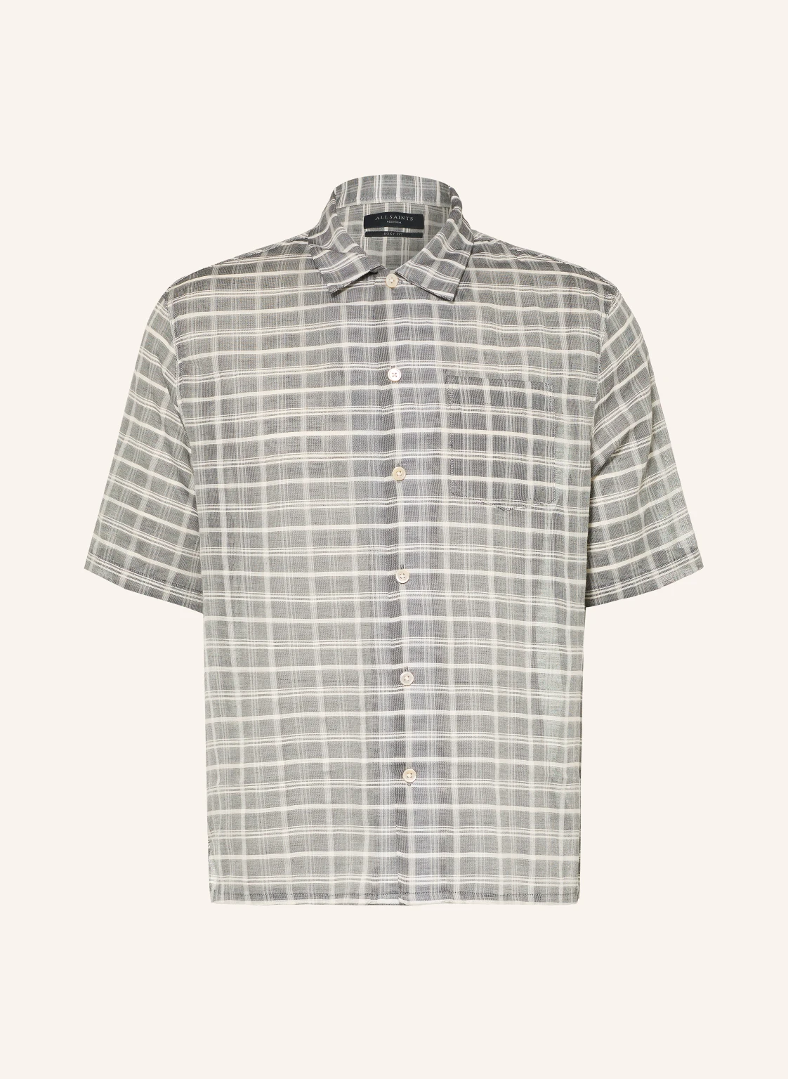 ALLSAINTS Kurzarm-Hemd SANDY Comfort Fit