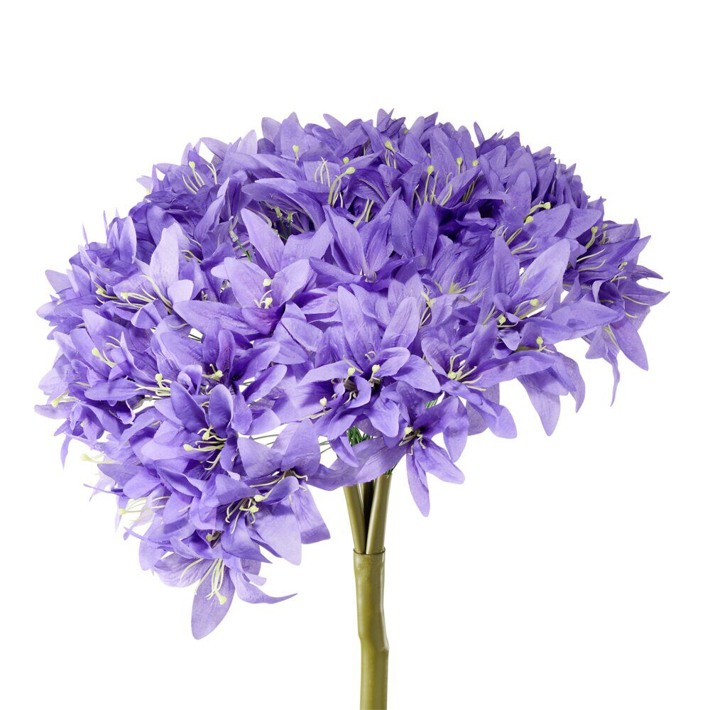 Fleur artificielle XL allium violet Ø70xH208cm