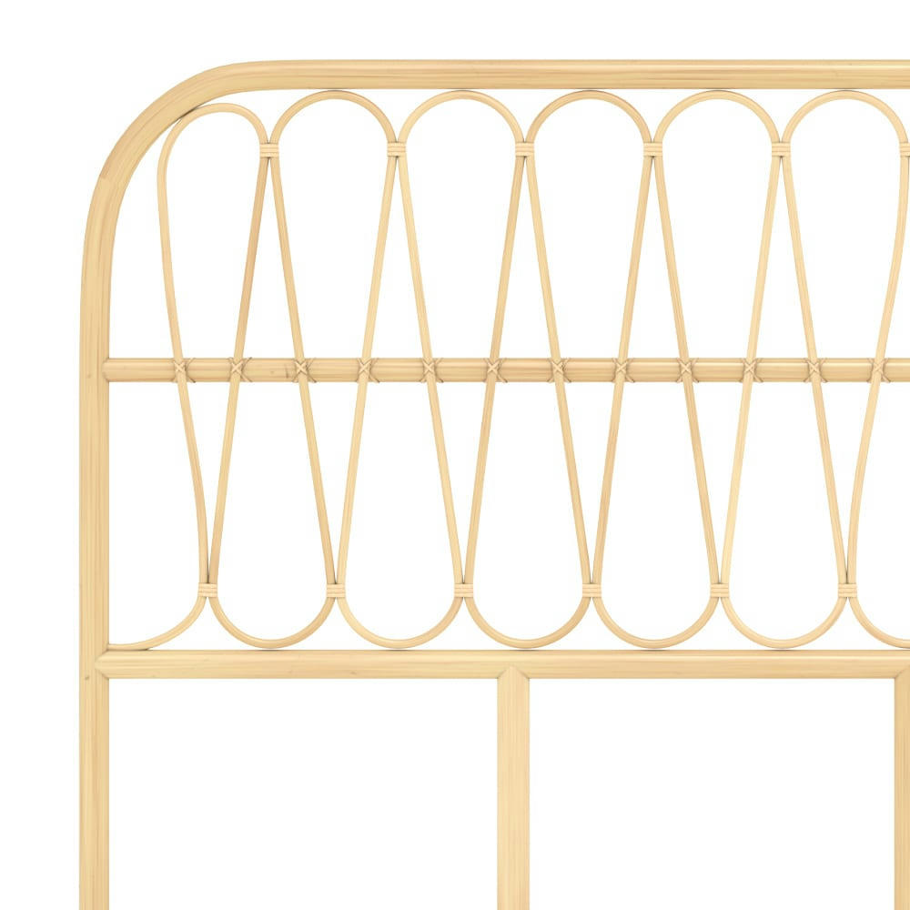 ELIOR - Tête de lit en rotin naturel 160 cm