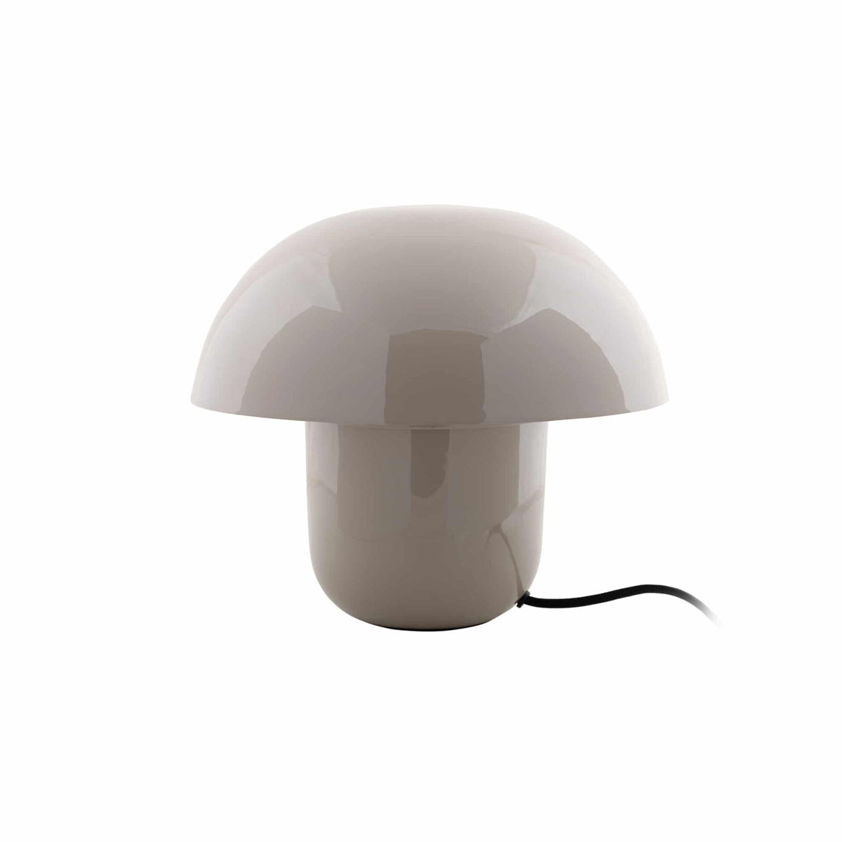 Leitmotiv tafellamp Fat Mushroom - grijs - 29x29x25cm - Paddenstoellamp