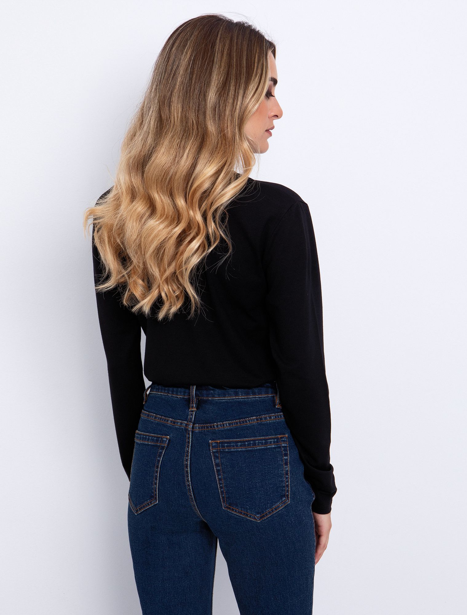 Basic μακρυμάνικη μπλούζα