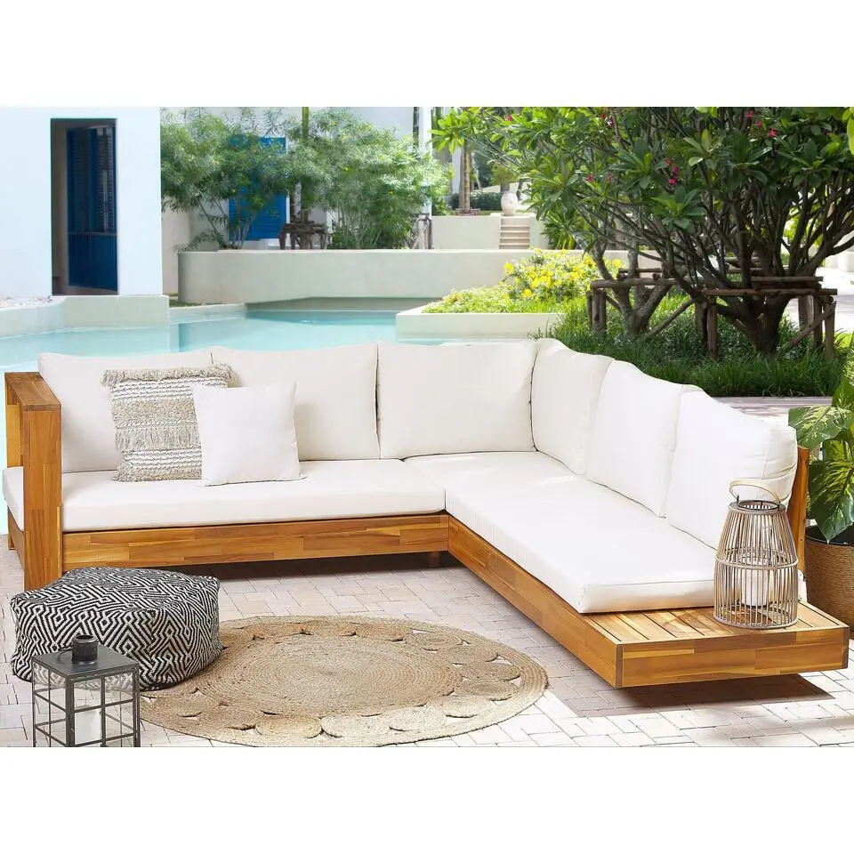 MARETTIMO - Loungeset voor 5 - Lichte houtkleur - Acaciahout