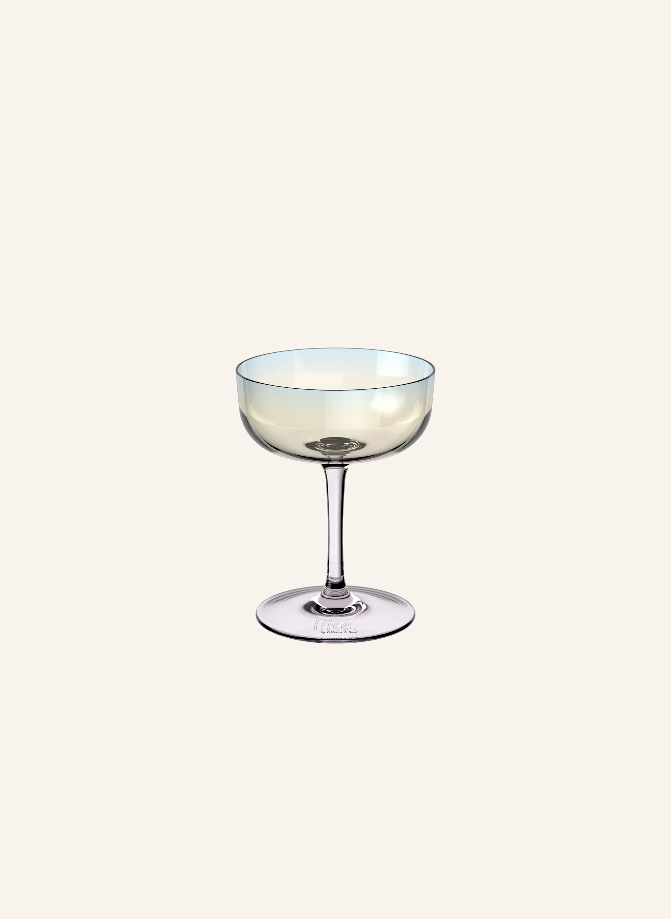 like. by Villeroy & Boch Sekt-/Champagnerschale, 2 Stück LIKE PEARL
