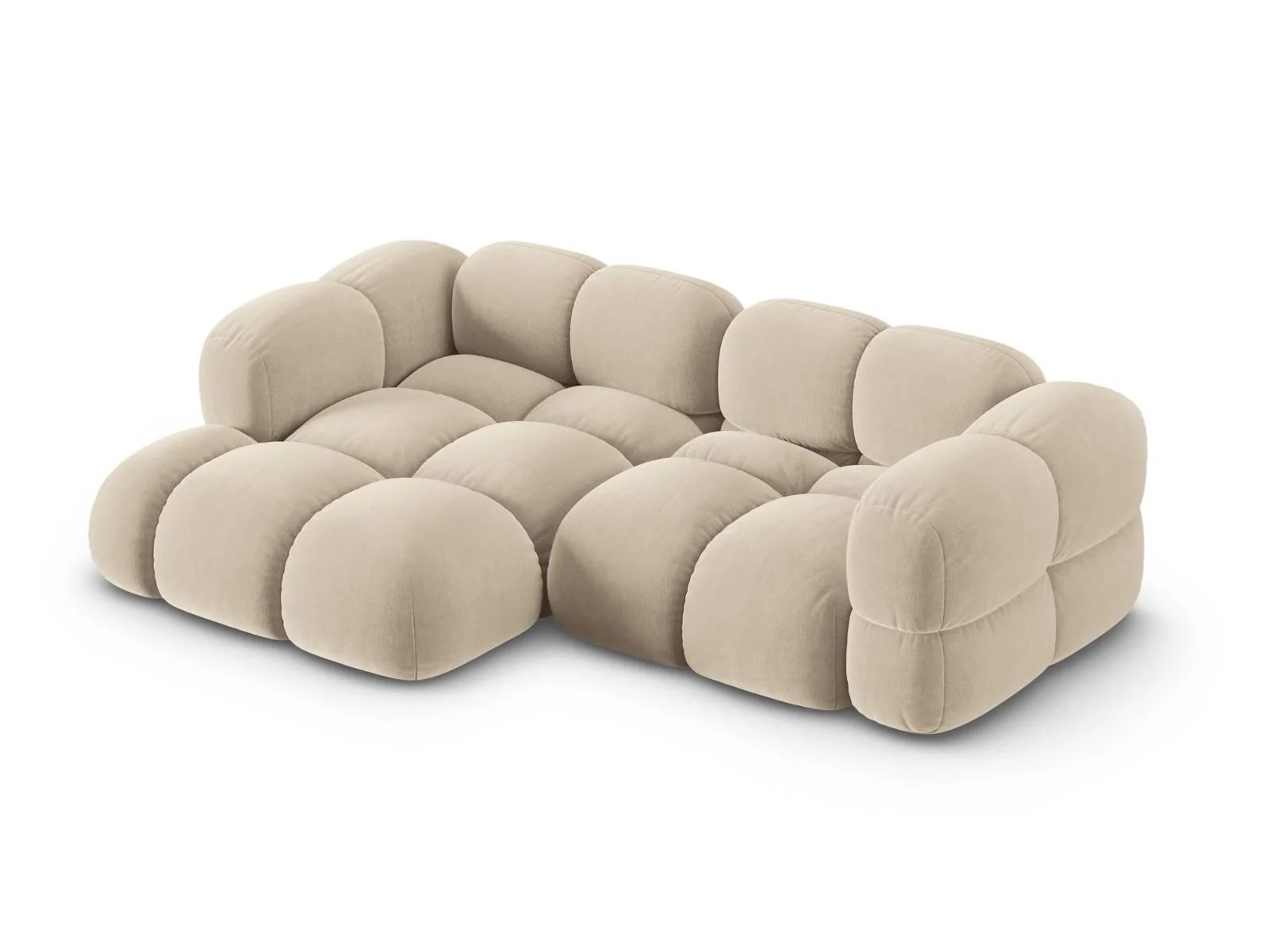 Hoekbank Loretto links velvet