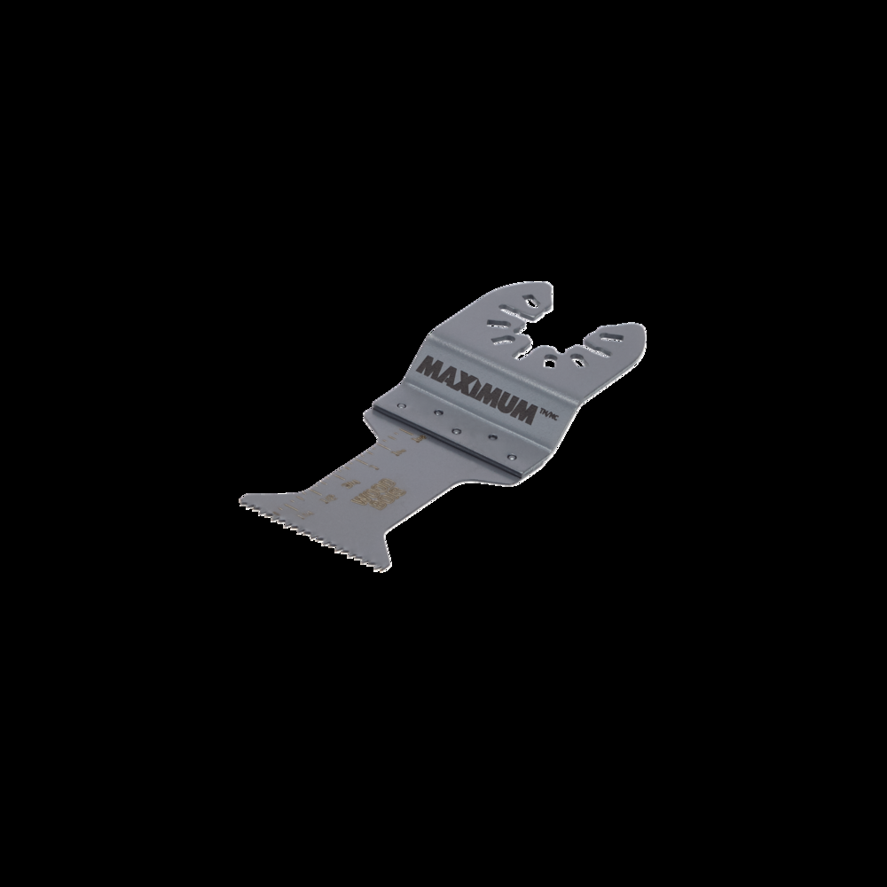 MAXIMUM Oscillating Multi-Tool Universal Wood Flush Cut Blade, 1-1/4-in
