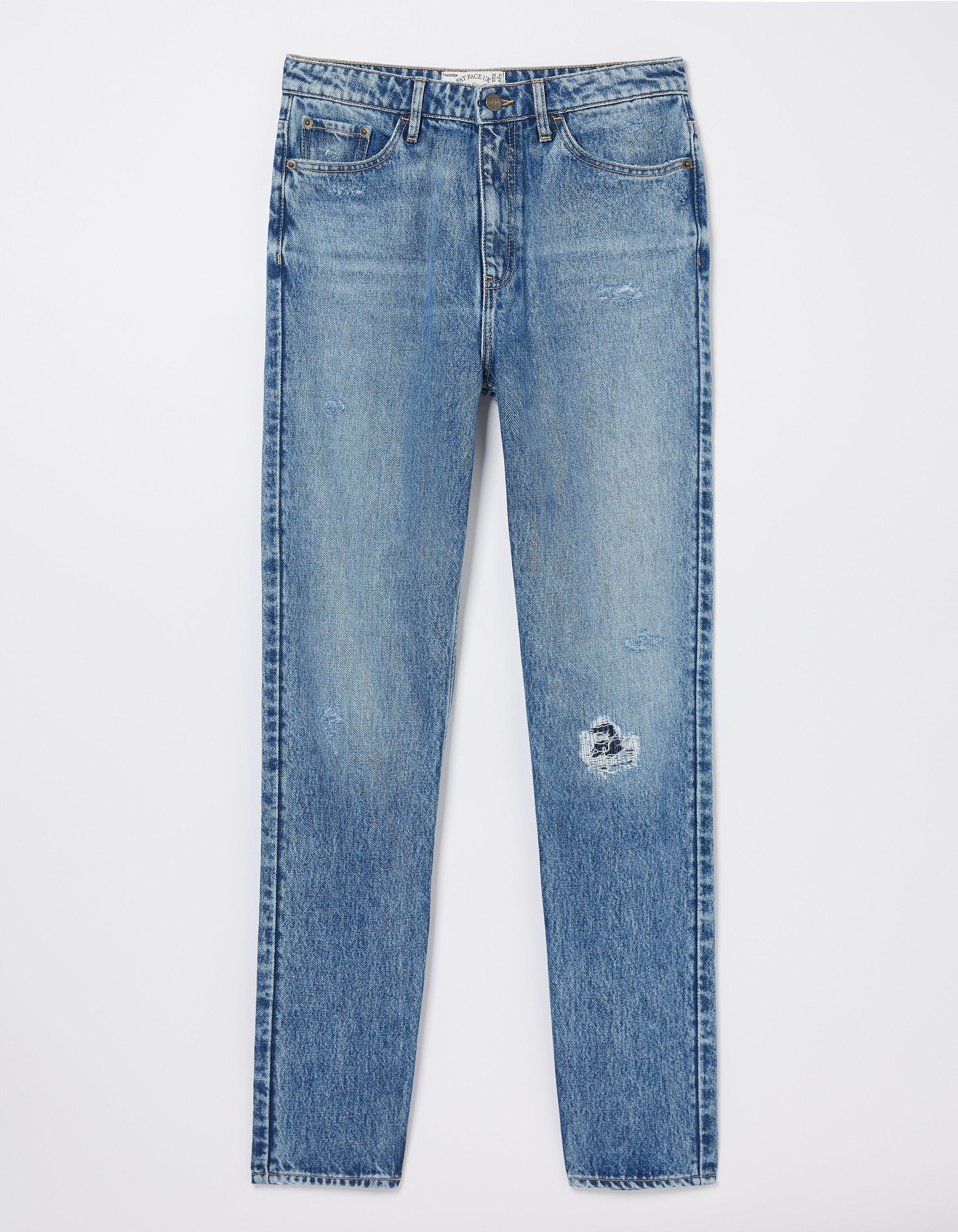 Rip And Repair Mom Jeans