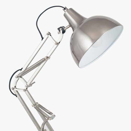 Ruma Black Adjustable Angled Task Table Lamp Study Desk Light
