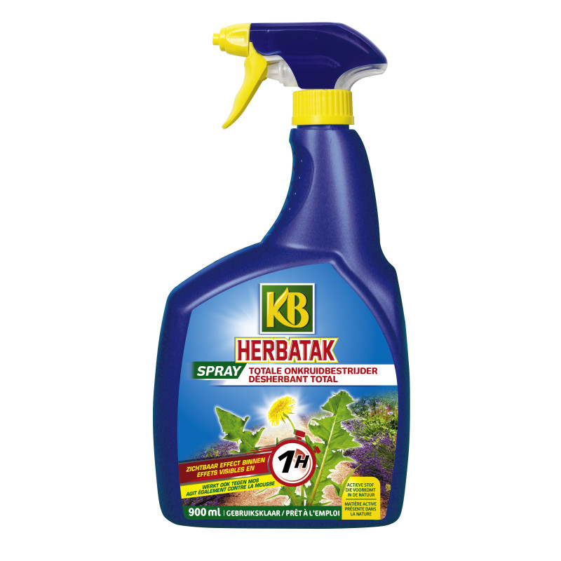 Désherbant Herbatak Spray prêt-à-l'emploi 0,9 L KB