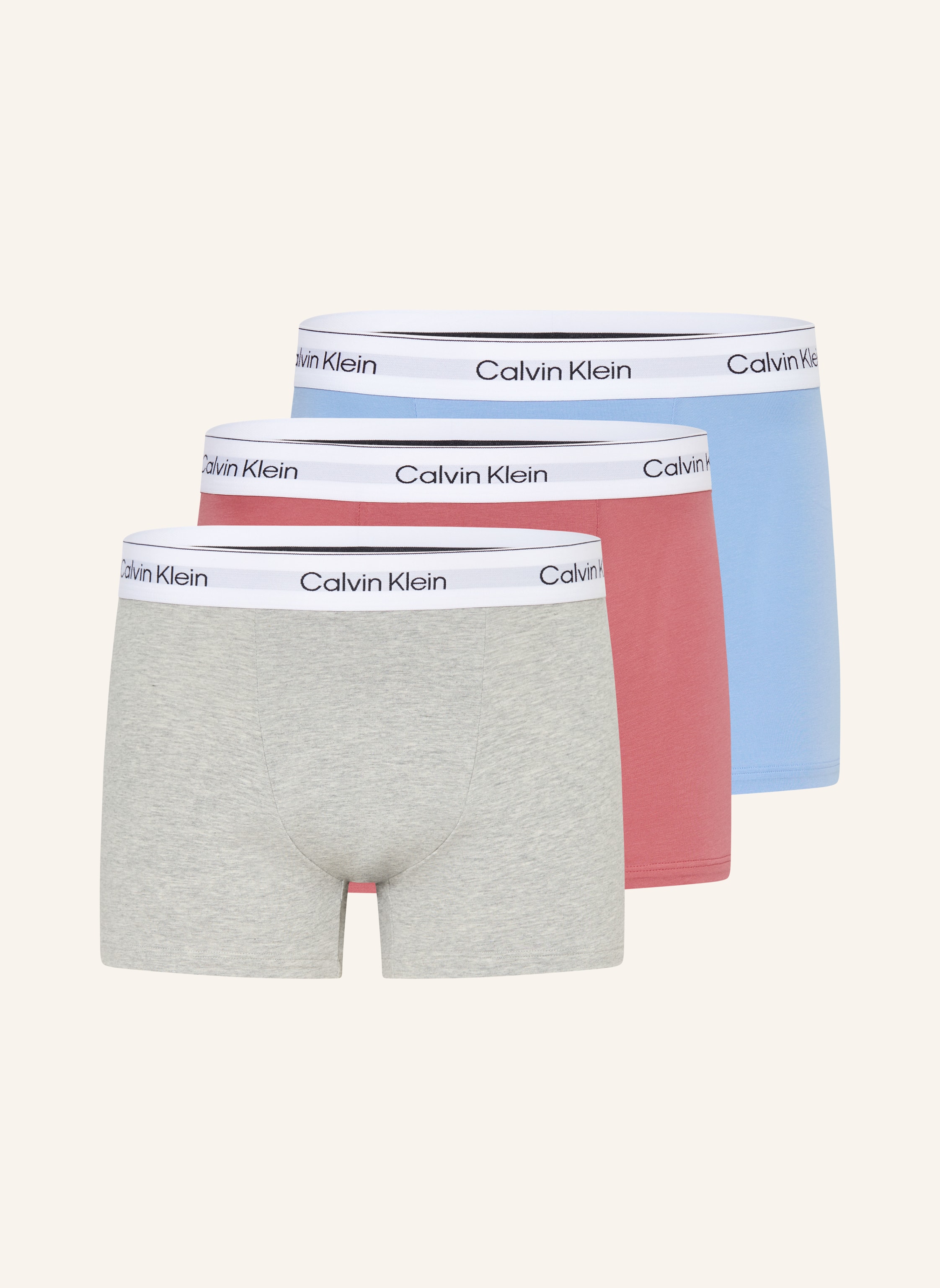 Calvin Klein 3er-Pack Boxershorts ICON COTTON Relaxed Fit