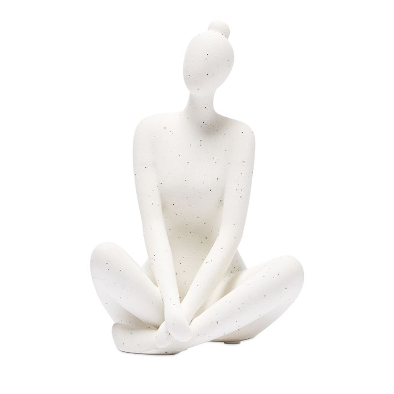 Contemplation White Statues
