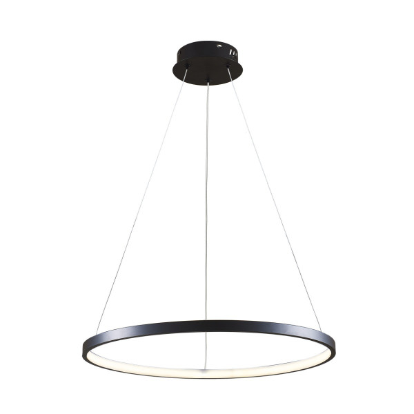 Lampa wisząca LEA czarno-biała LED 1x20W Neutralna biel 2600lm Polux