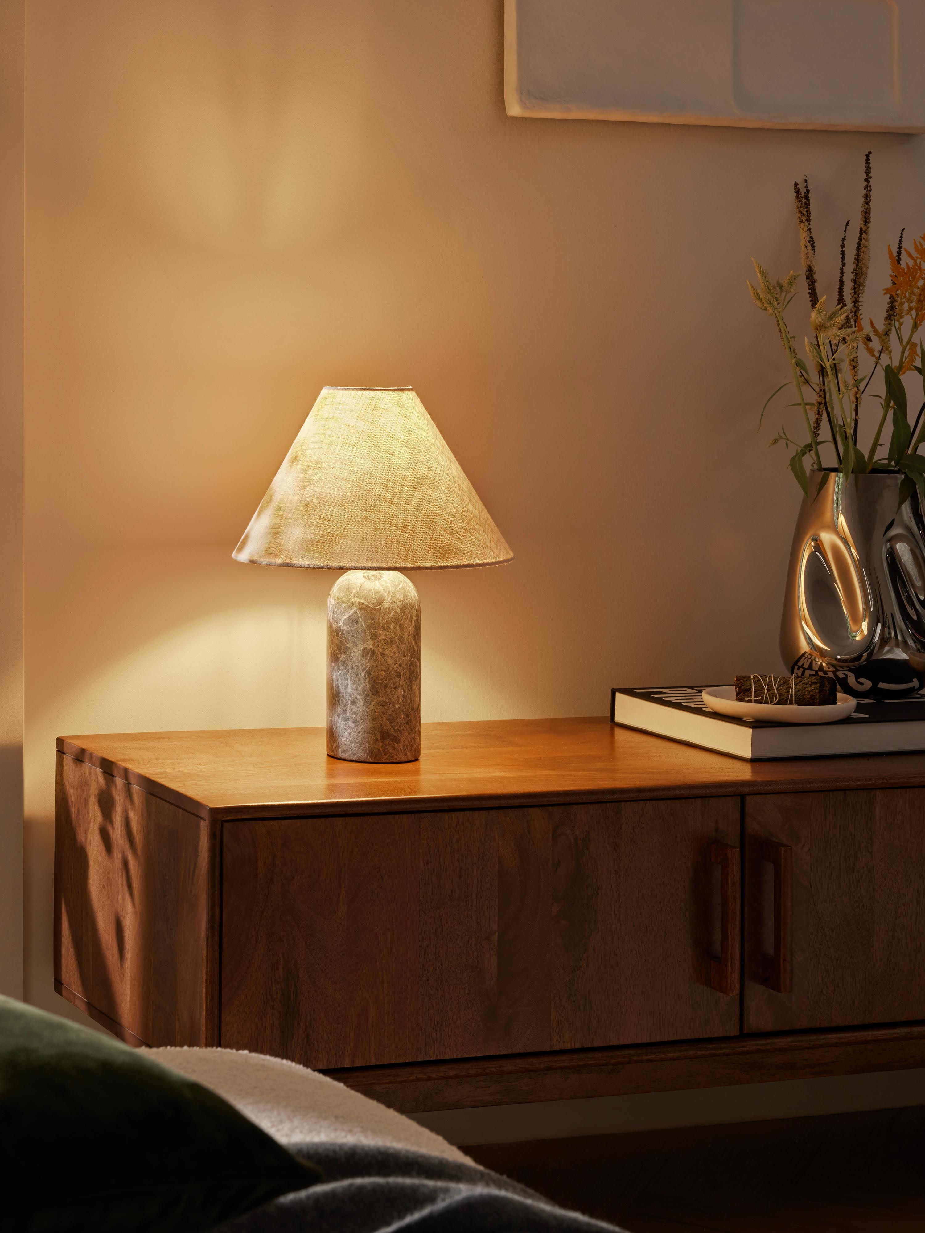 Tischlampe Gia mit Marmorfuß