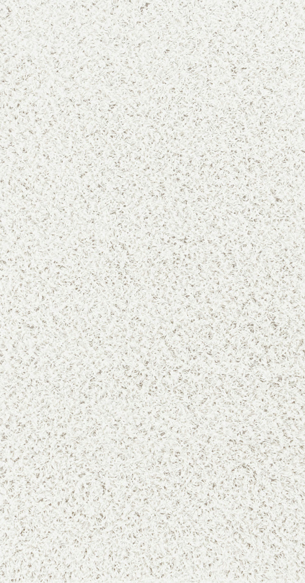 LILLY - Tapis de Couloir Shaggy Uni Chic Blanc 80x150