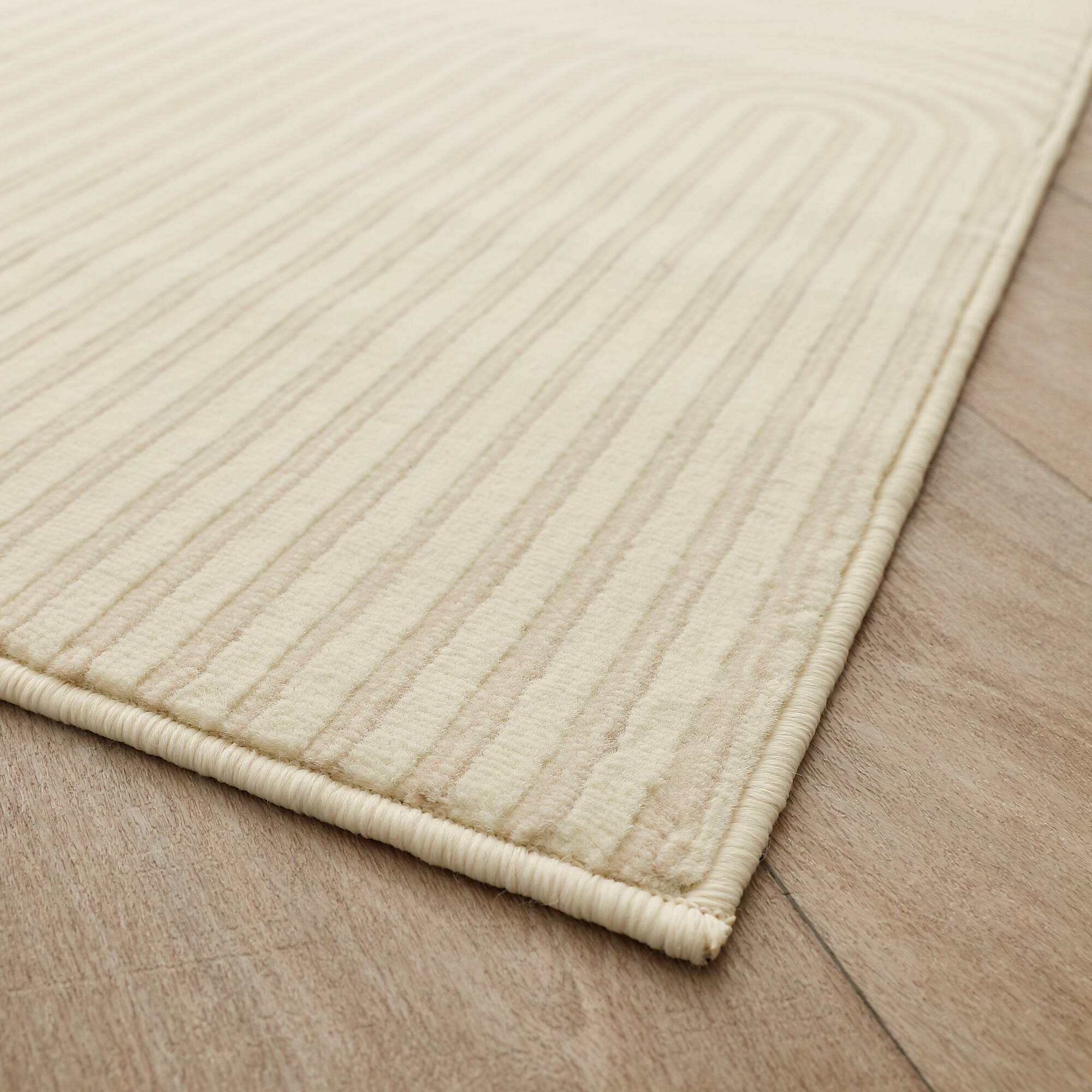 Tapis motif double arche