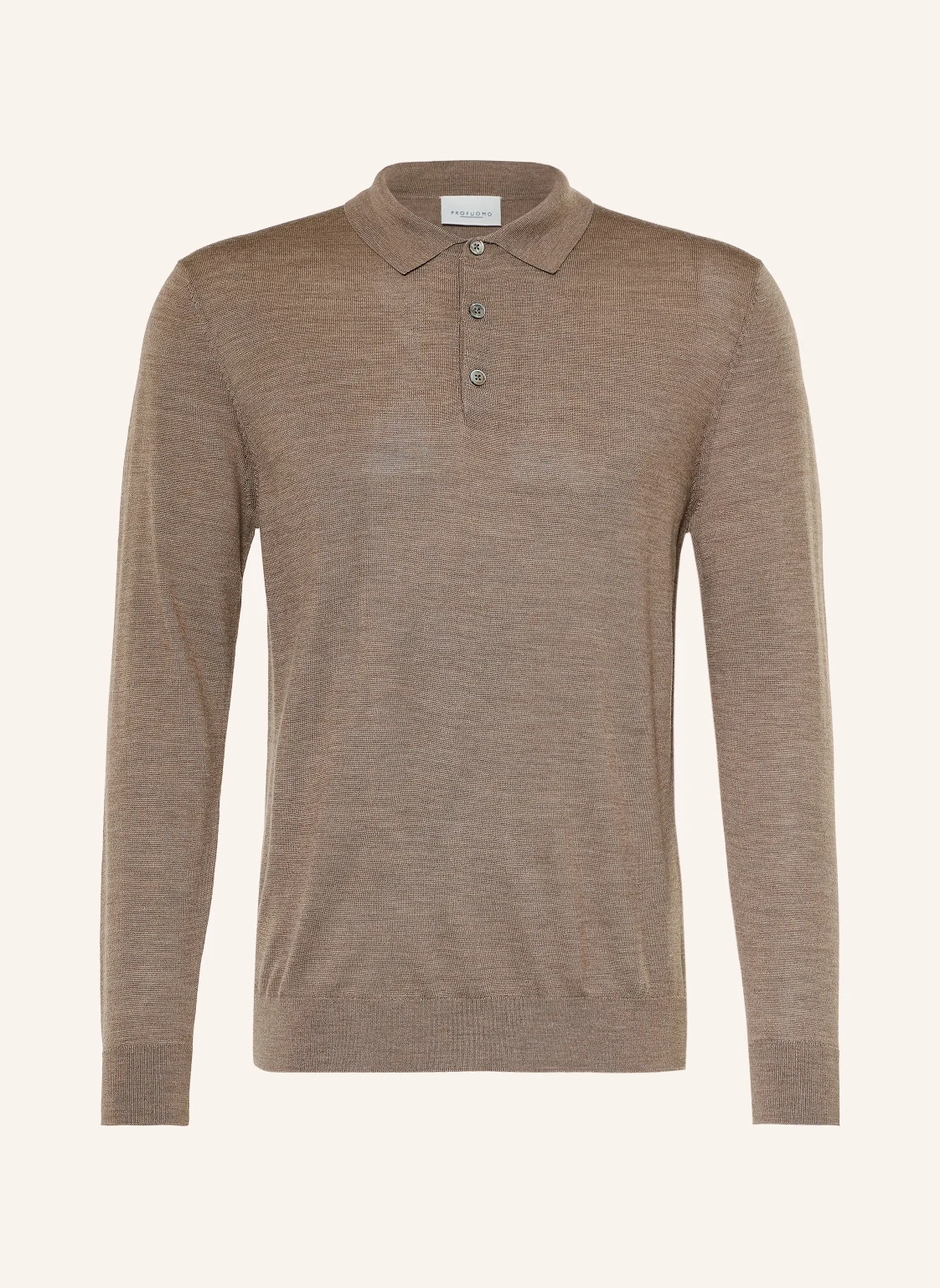 PROFUOMO Strick-Poloshirt