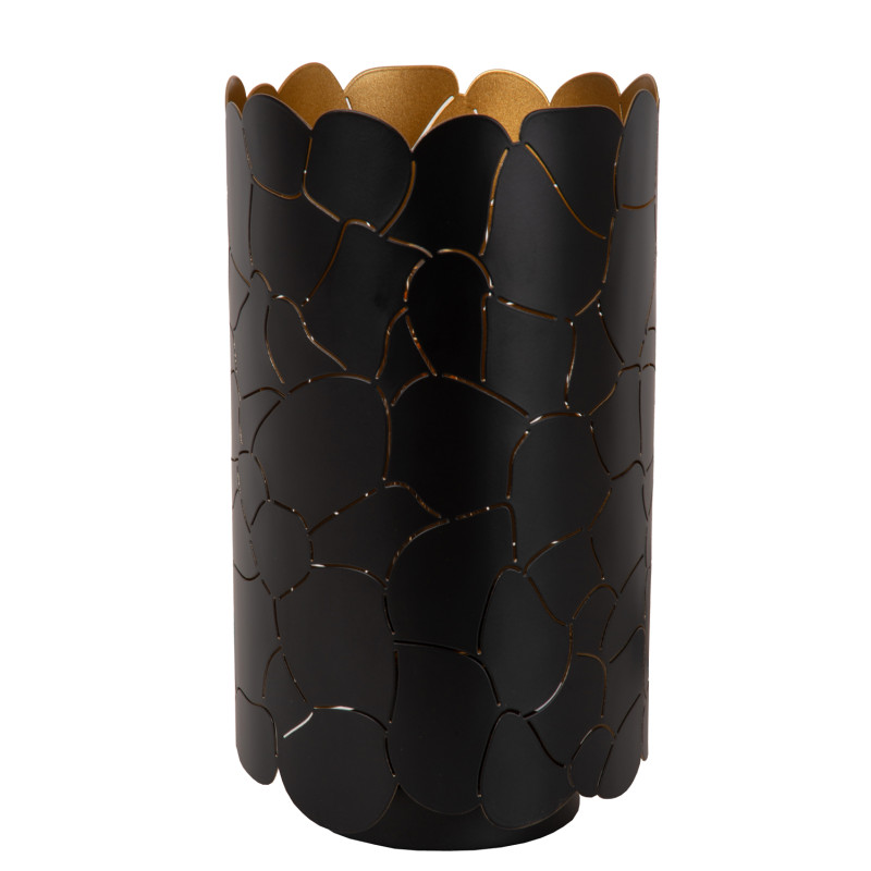 Lampe de table Almelo noire E27 40 W LUCIDE