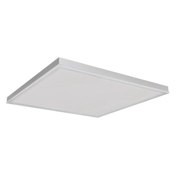 Deckenleuchte, tunable white, LxBxH: 30x30x6,2 cm, weiß