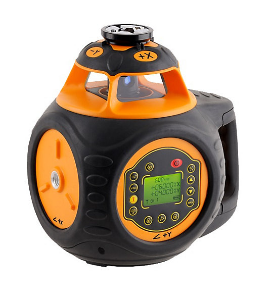 Geo Fennel FL 505HV-G laser rotatif double pente 2 axes, cellule FR 77-MM incluse, portée 60 m, accu Lithium-Ion.