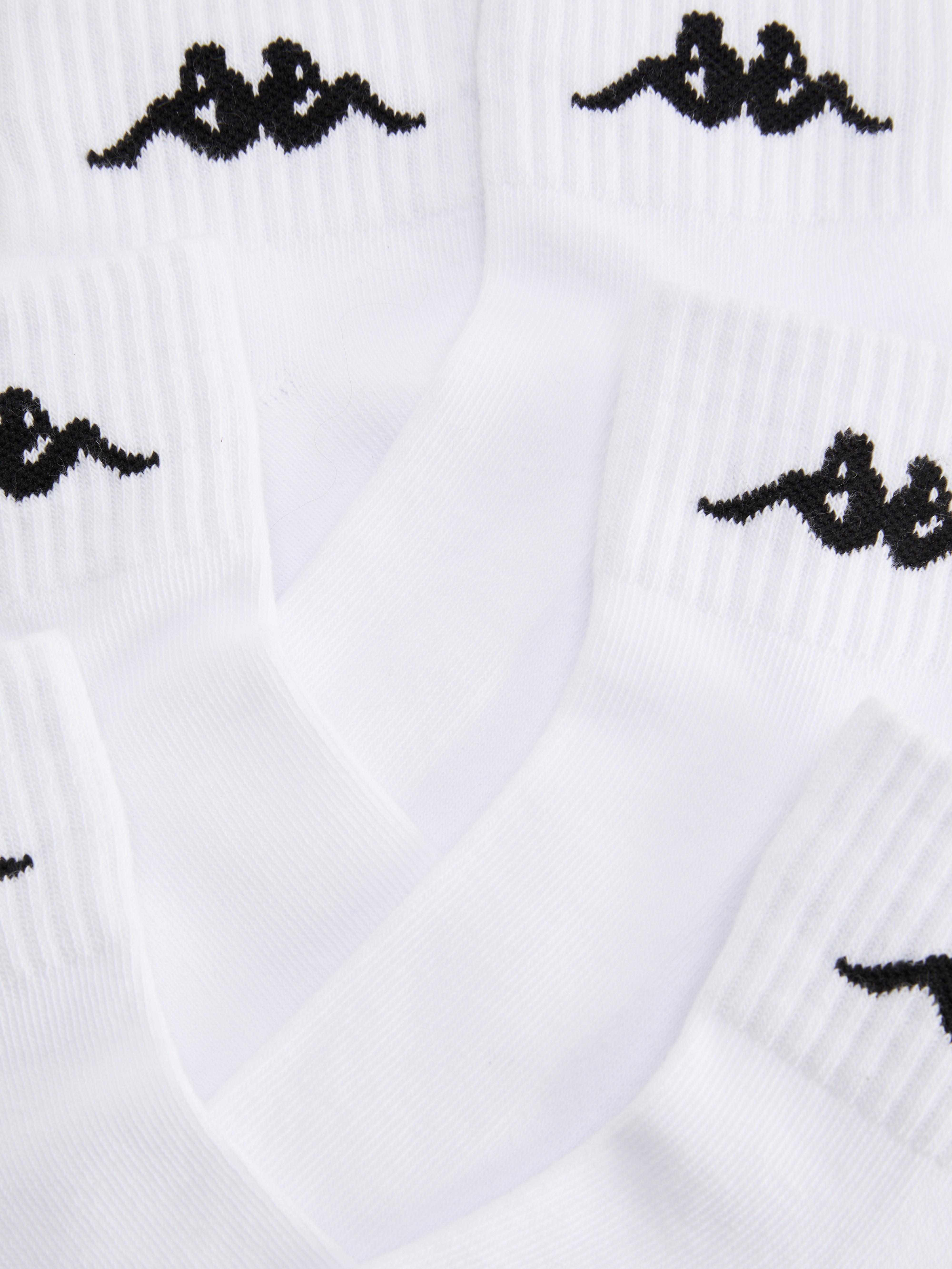 3-Pack Kappa Ribbed Crew Socks