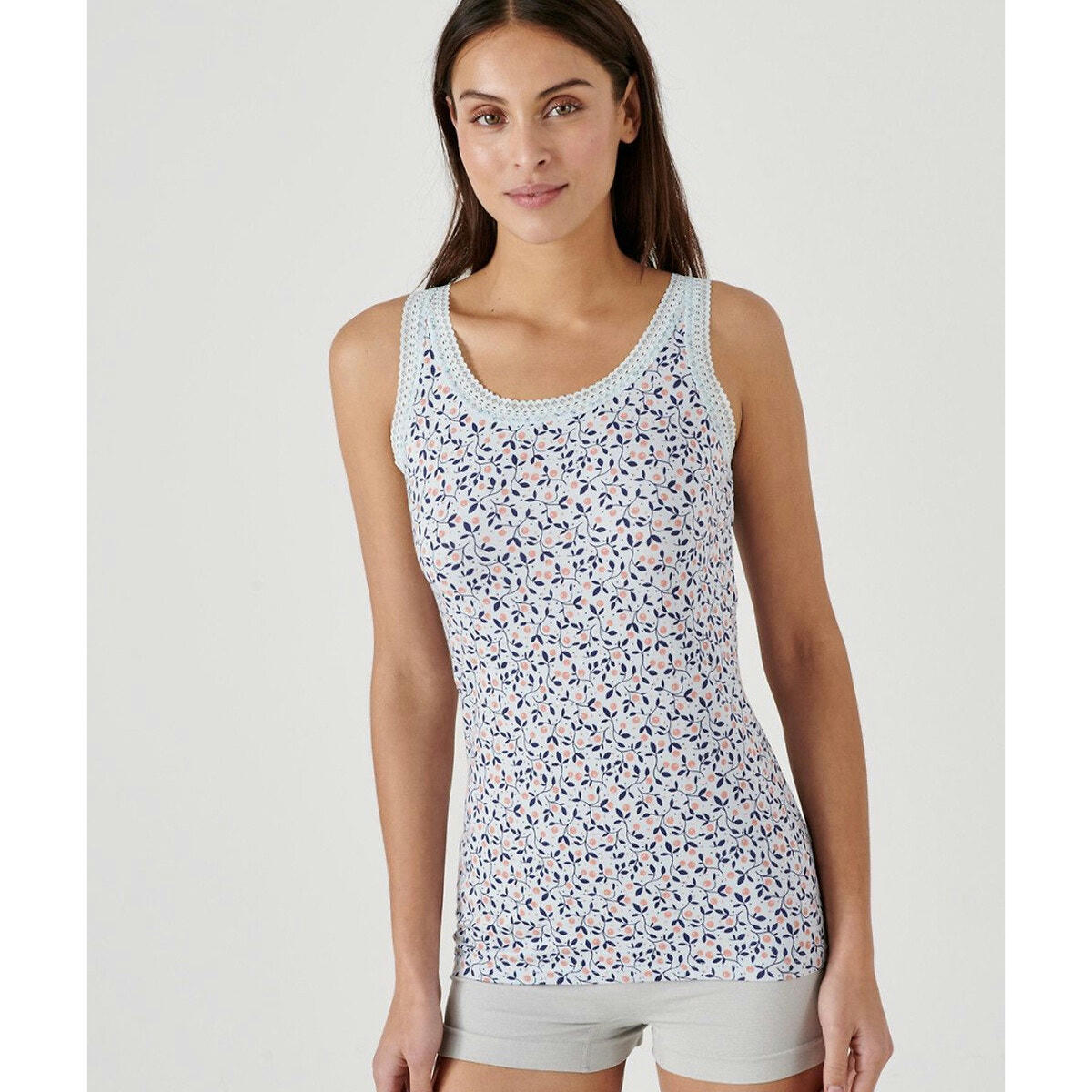 Débardeur en coton extensible Essential