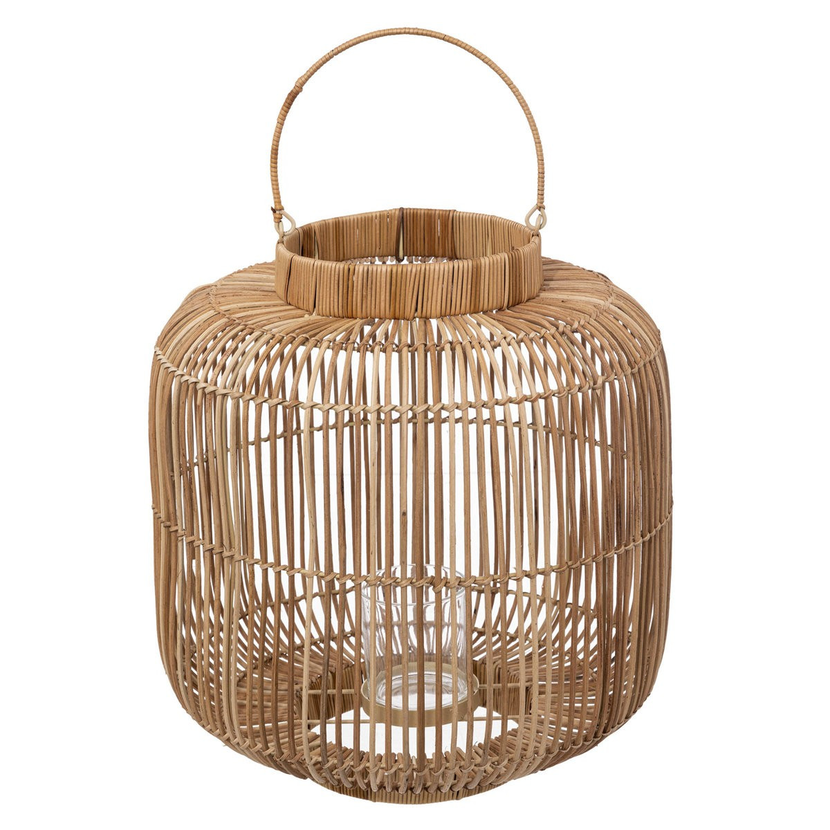 Lampion rattanowy ROSTEMMA 43 cm