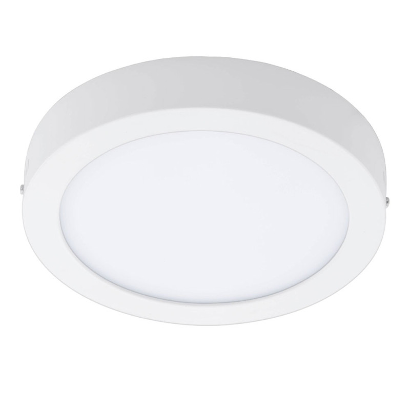 Plafonnier LED Fueva-c blanc Ø 22,5 cm 15,6 W EGLO