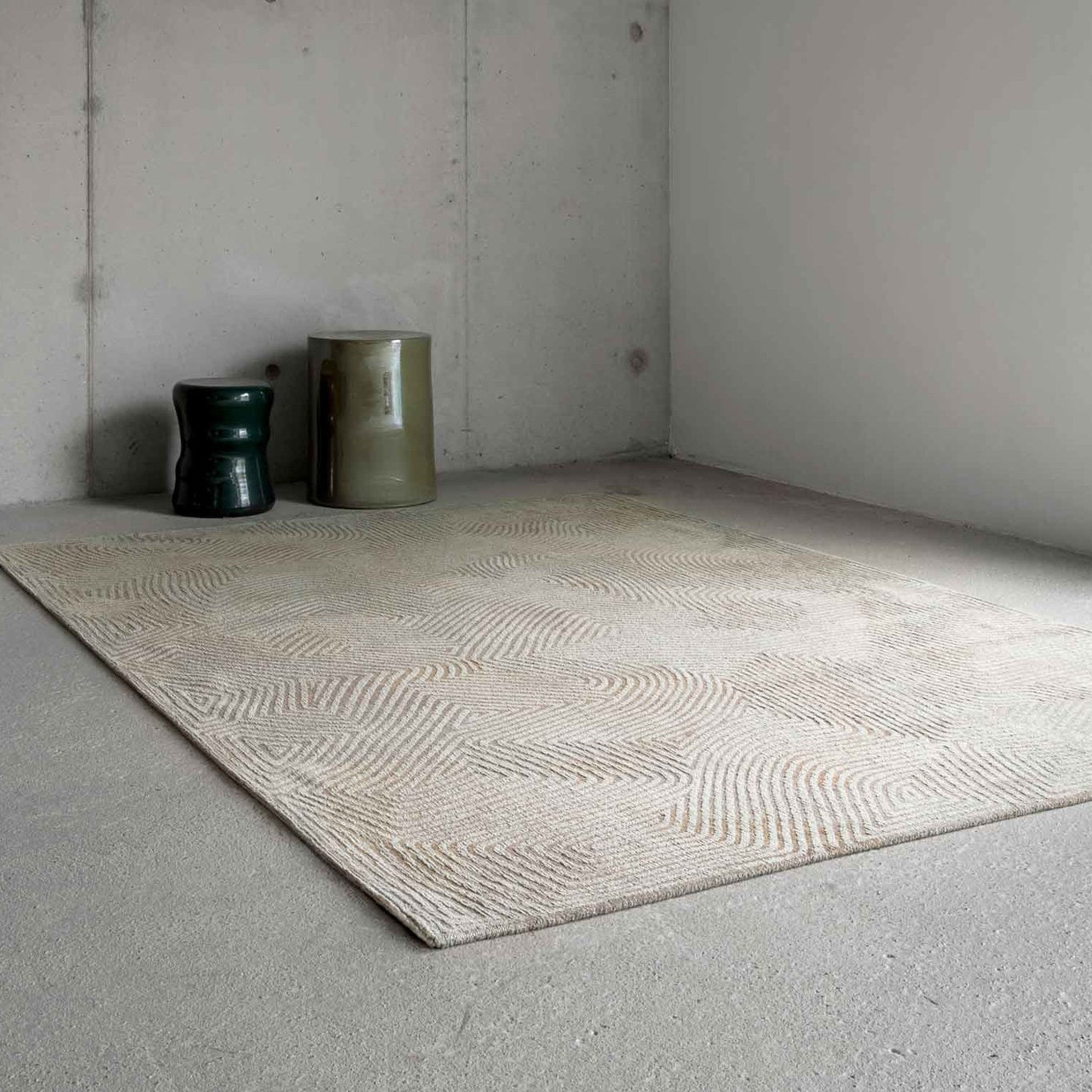 Louis de Poortere Coral Meditation Vloerkleed 140 x 200 cm - Shell Bei