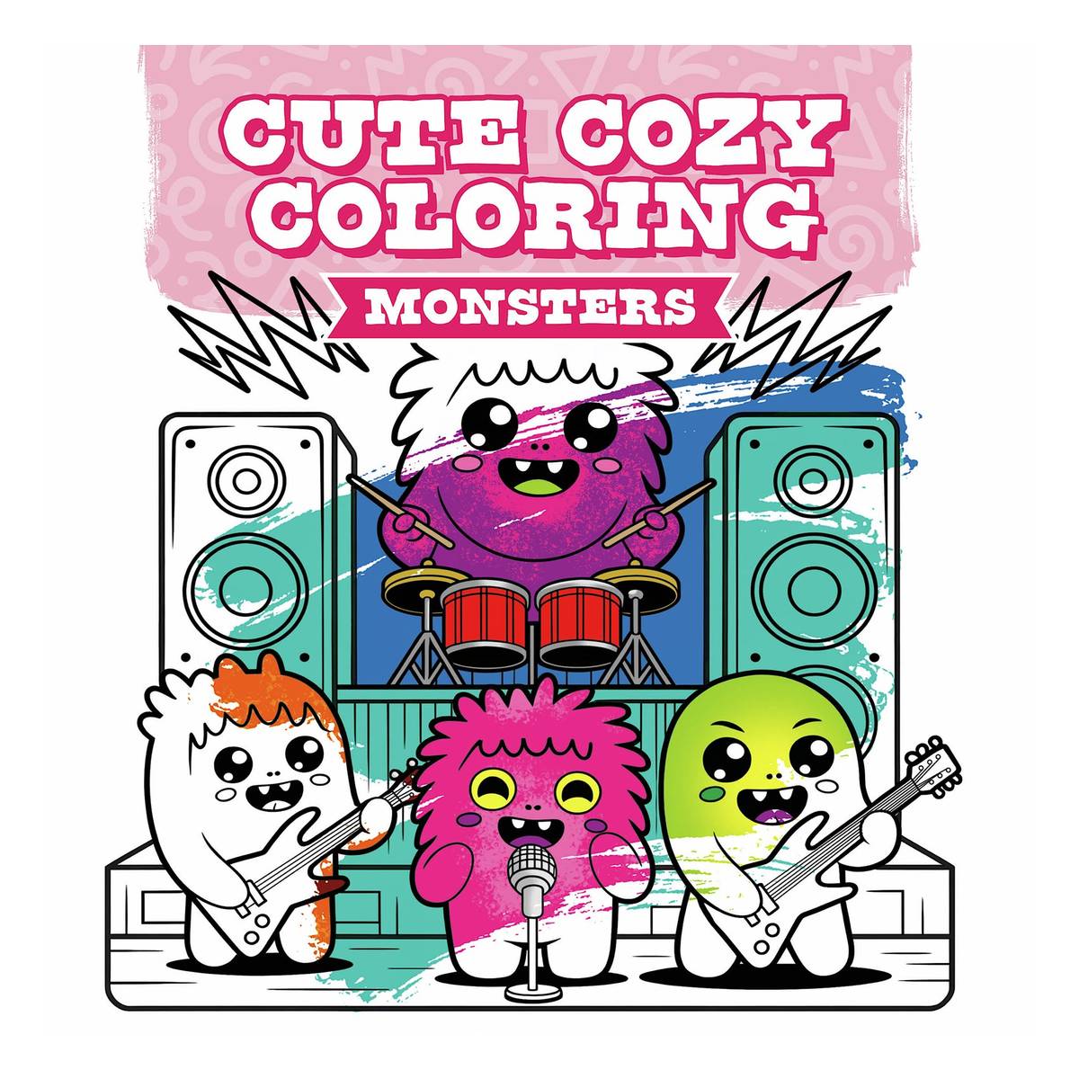 Cute Cozy Colouring: Monsters