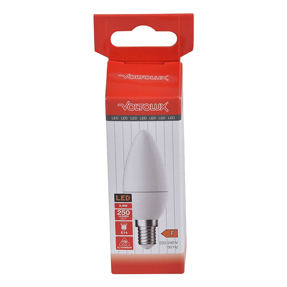 LYSPÆRE VOLTOLUX LED FROSTED WHITE E14 2.9W